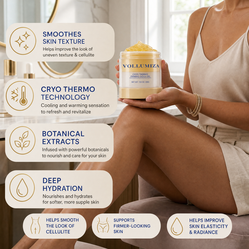 Vollumiza™ Cryo Thermo Gold Body Sculpting Gel