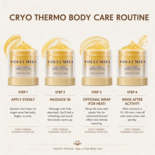 Vollumiza™ Cryo Thermo Gold Body Sculpting Gel